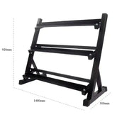 3 layers dumbbell rack dimension